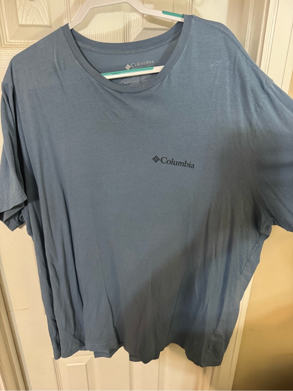 Columbia Short Sleeve Tee in Slate Blue